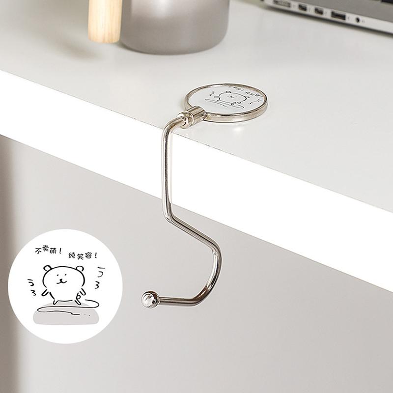 1 шт. Портативный складной крючок для сумки, вешалка, держатели для сумок, складной крючок для стола