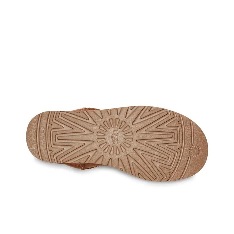 UGG Классические ультра мини-ботинки Chestnut женские кроссовки коричневые 1116109-CHE