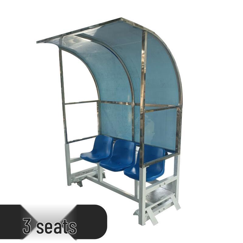 WEZHO 7-Seat Movable Football Team Shelter
