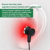 Portable Hanging Red Light Ear Device 650nm - LLLT Earplugs for Multi-Area Comfort Support