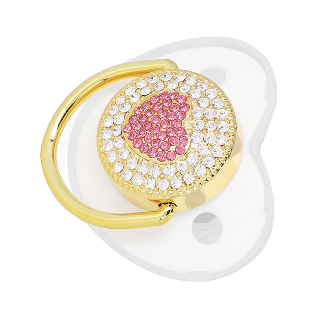 Соска-пустышка для новорожденных, силиконовая, изысканная, удобная, в форме сердца, набор сосок-пустышек для младенцев