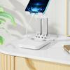 Foldable Tablet Phone Stand Holder (K15) - White