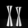 Measuring Cups Cocktail Jigger Cocktail Shaker Stainless Steel Liquid Mini Espresso Shot Glass Kitchen Bar Accessories