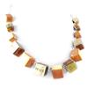 [H4720] - Brown 'Coloring' Designer Necklace