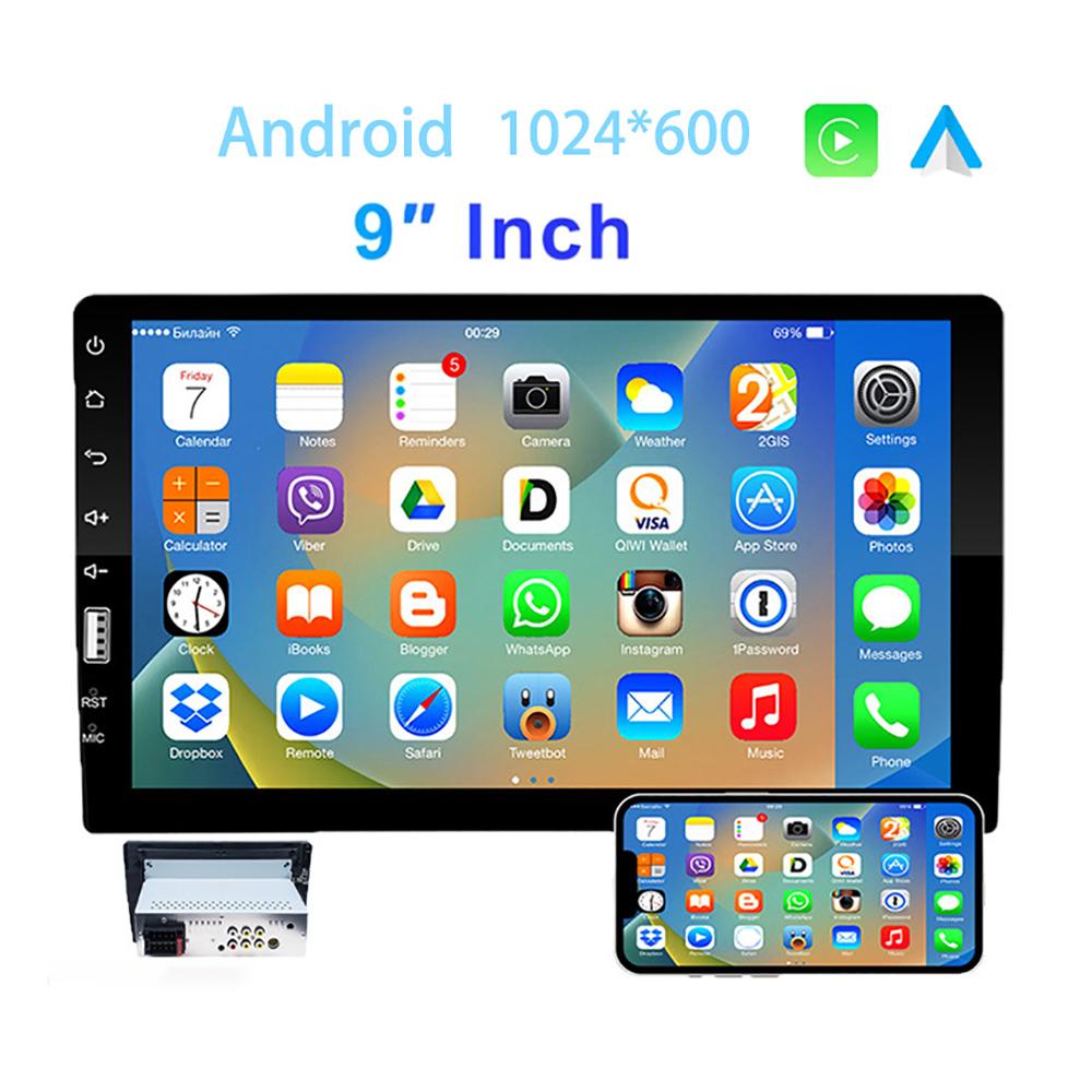 Универсальный автомобильный радиоприемник 2 din 9″ Android мультимедийный проигрыватель стерео радио GPS для Toyota Volkswagen Hyundai Kia Nissan Honda Lada Ford