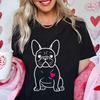 French Bulldog Woman T Shirt Fashion Dog Graphic Tops Summer Short Sleeve Tees Harajuku Streetwear Aesthetic Female Clothing