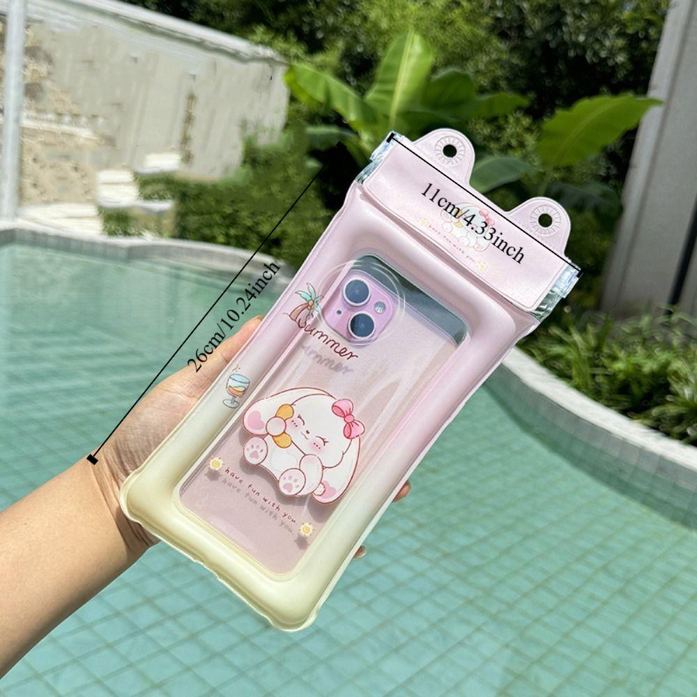 Sealed Phone Protector Pouch Floating Swimming Storage Bag Cute Waterproof Phone Bag Summer