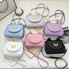 Summer Sailor Moon Ladies Handbag Black Luna Cat Shape Chain Shoulder Bag PU Leather Women Messenger Crossbody Small Bag Purses