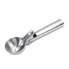 Ice Cream Scoop Stainless Steel Frosted Easy To Clean Thickened Large Caliber Ice Cream Ball