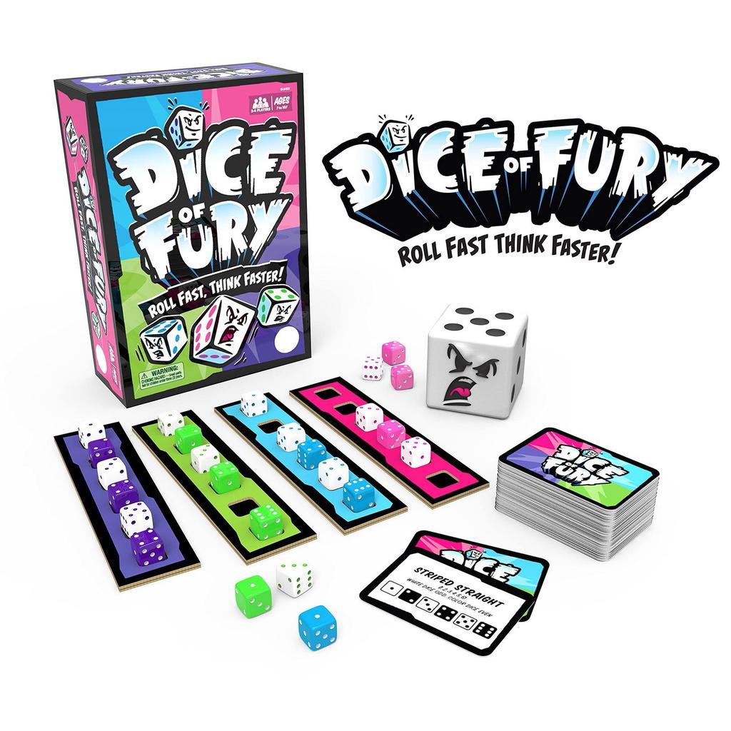 Fast-paced Family Dice Game, A Great Toy Gift For Boys And Girls, Teens And Adults, Suitable For Ages 7-99