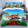 Mario-themed characters and blocks. Bedding sets Duvet cover sets Duvet covers Pillowcases(1 * Duvet Cover 2 * Pillowcases, without duvet insert)