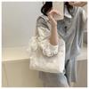 Сумка-тоут нишевого дизайна, женская, для студентов, класс, нежный ветер, на плечо, для досуга, для покупок