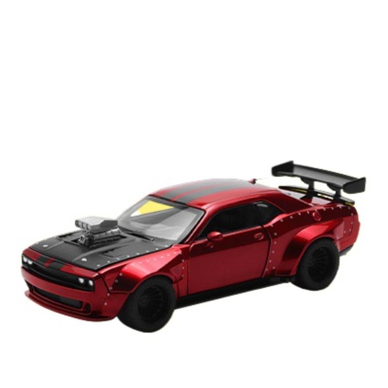 Масштаб 1/36 Dodge Challenger SRT JAILBREAK Сборная Модифицированная Версия Сплав Металл Литой Модель Автомобиля Подарок на День Рождения для Парня
