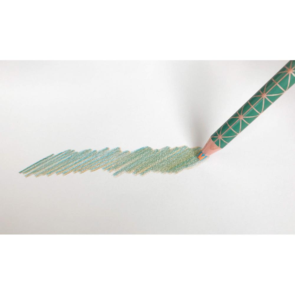 KOKUYO Цветной карандаш DUAL COLOR 20 цветов KE-SP14