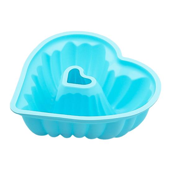 1Pc/2Pcs Heart Cake Pan 8 Inch Silicone Nonstick Heart Cake Molds Cheesecake Chocolate Cake Baking Tray for Making Wedding Valentine's Day Cakes