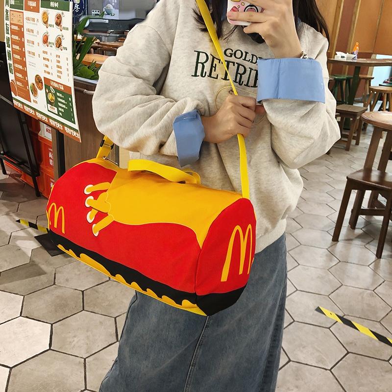 Стильная легкая водонепроницаемая сумка-тоут McDonald's для активного отдыха и фитнеса