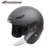 MOTO BASE Стандартный открытый мотоциклетный шлем-джет SG/PSC/MBHL-SJ01 (Матовый черный/XL (61-62cm))