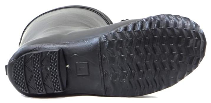 Safety Alkali Safety Rubber Large [Rikioh] Shoes, Resistant, Boots, Men's, Black,