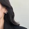 Уникальные и красивые серьги-гвоздики из цветочной смолы женские легкая роскошь высококачественный темперамент изысканные и милые серьги легкие и романтичные