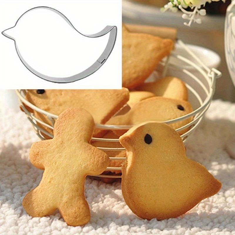 New Easter Cookie Cutter Set Bunny, Egg, Chick, Stainless Steel Fondant Cutter Mold Baking Tool