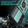 Coque pour Samsung Galaxy S26, Protection Robuste Renforcée avec Cache Caméra Anti-Rayures - Vert