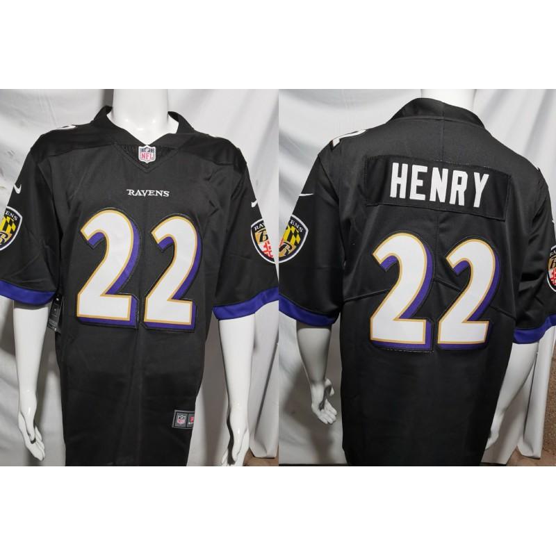 Baltimore Ravens NFL Embroidered Football Jersey Men Fan Wear Official Style Cotton Blend
