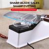 Electric Knife Sharpener, Knife Sharpener For Home, 5 Seconds For Quick Sharpening   Polishing With Protective Cover - USB Interface Style ADM