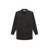 Джинсовая рубашка с длинным рукавом Essentials SS22 Мужские топы Черные FOG-SS22-460