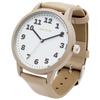 Fieldwork Women's Analog Watch with Leather Strap, Simple and Easy To Read, Alamo Beige, ST293-3