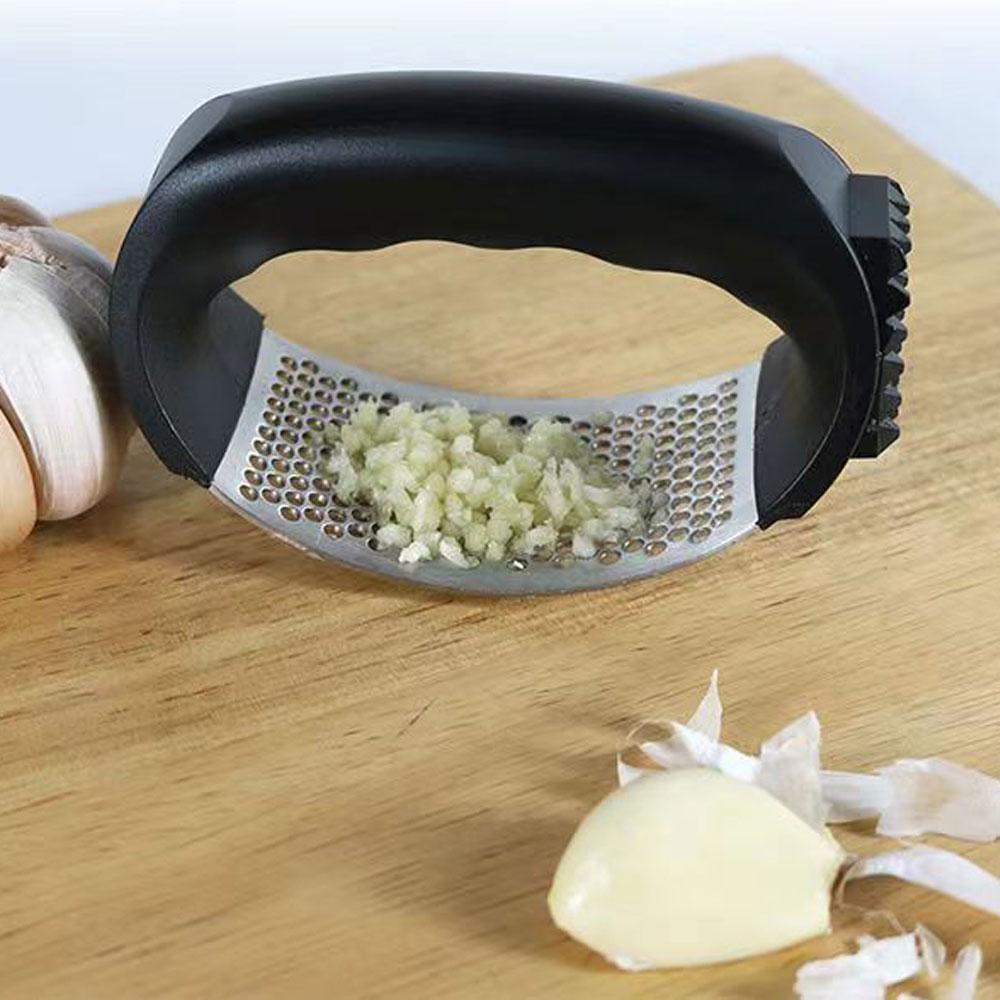 Upgrade Stainless Steel Garlic Presser, Garlic Press Rocker Garlic Mincer