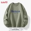Baleno Men's Letter Logo Loose Fit Pullover Sweatshirt