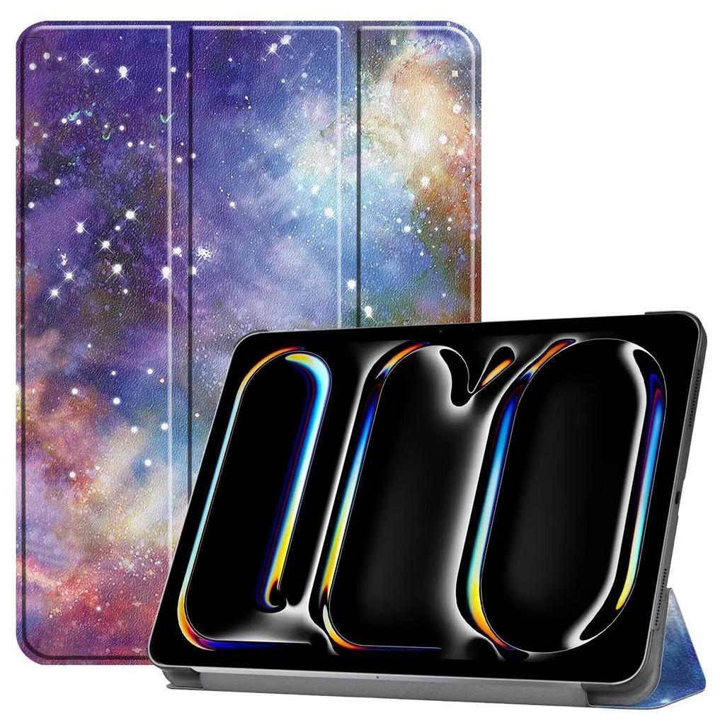 Чехол для apple ipad pro 11 2024 PU Flip Stand Cover для Apple iPad Pro 11 дюймов (М4) Чехол для планшета Funda