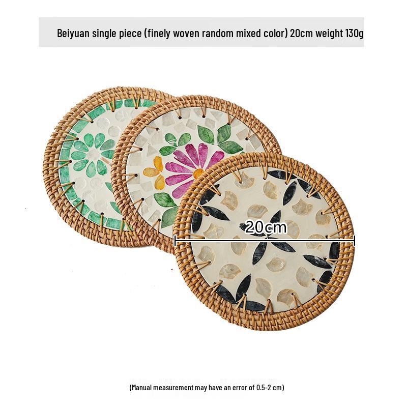 Набор чайника, чашки и подставки с изоляцией из ракушек для высококлассных отелей и ресторанов