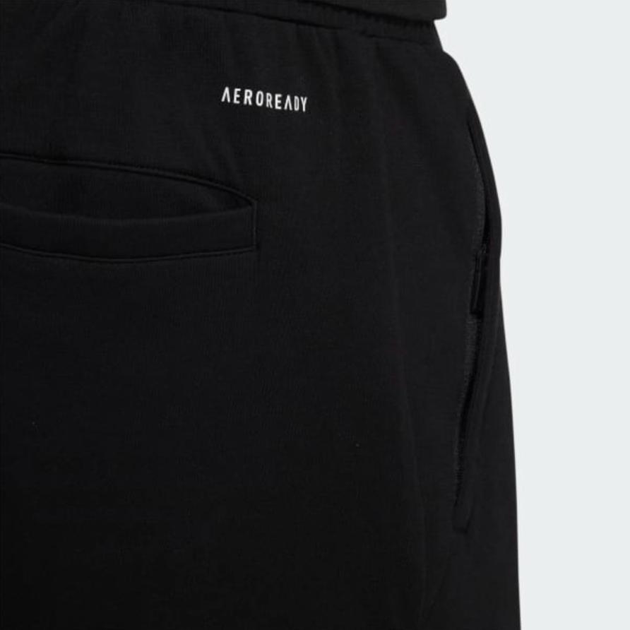 Adidas Контрастные полосатые джоггеры с логотипом, мужские брюки, черные HE7445