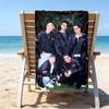 proof beach towel with a the Backstreet Boys pattern - soft,absorbent,quick-drying,machine washable - perfect for swimming,camping,bathing