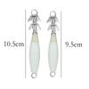 1/5PCS Simulation Jigs Angling Fishing Tackle Octopus Bait Wood Shrimp Lures Squid Hook