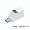 Адаптер-концентратор USB 3.0 Расширитель Мини-разветвитель 3 порта для ПК Ноутбука Macbook Мобильного телефона Высокоскоростной Считыватель U-дисков AVE