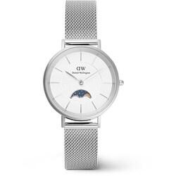 Daniel Wellington Petite Lune Sterling Silver 32mm Moonphase Women's DW00100772 Wrist Watch