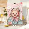 anime character YYashiroS NeneS Throw Soft Warm Throw Blanket for Bedroom Living Room Bed Travel Camping Picnic Gift