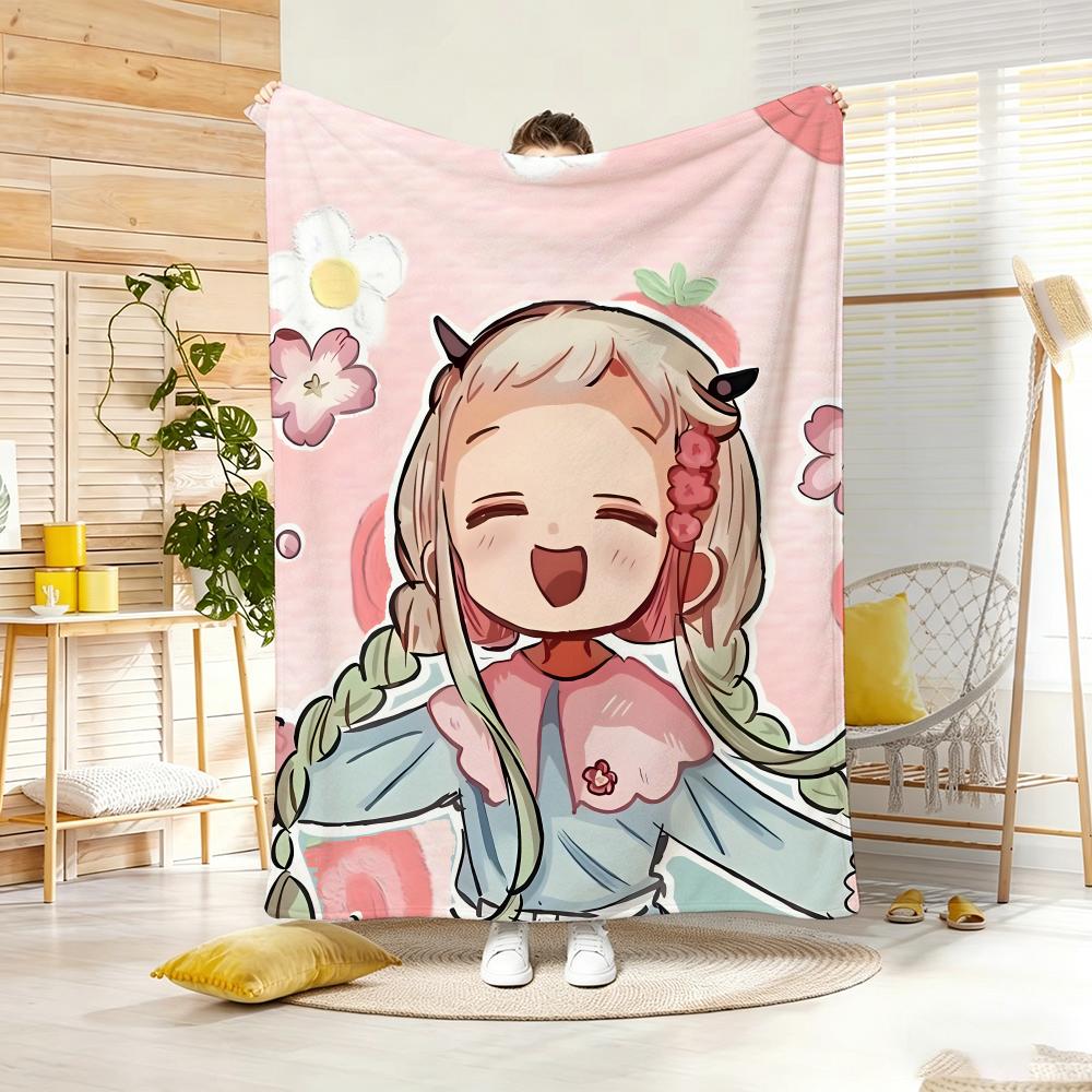 anime character YYashiroS NeneS Throw Soft Warm Throw Blanket for Bedroom Living Room Bed Travel Camping Picnic Gift