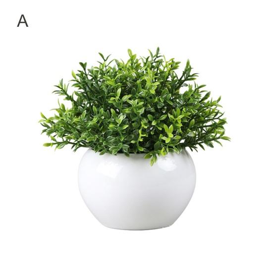 Прочный искусственный бонсай, не увядший, яркий цвет, декоративный