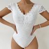 Леди комбинезон Slim Fit Клубная одежда без рукавов шикарный однотонный женский боди женская одежда