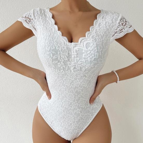 Леди комбинезон Slim Fit Клубная одежда без рукавов шикарный однотонный женский боди женская одежда