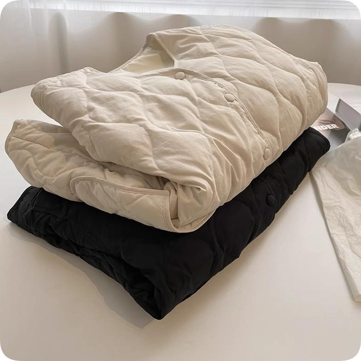 Ромбовидная хлопковая куртка с маленьким ароматом, женская зимняя свободная куртка из овечьей шерсти, женская, плюс бархатное утолщение