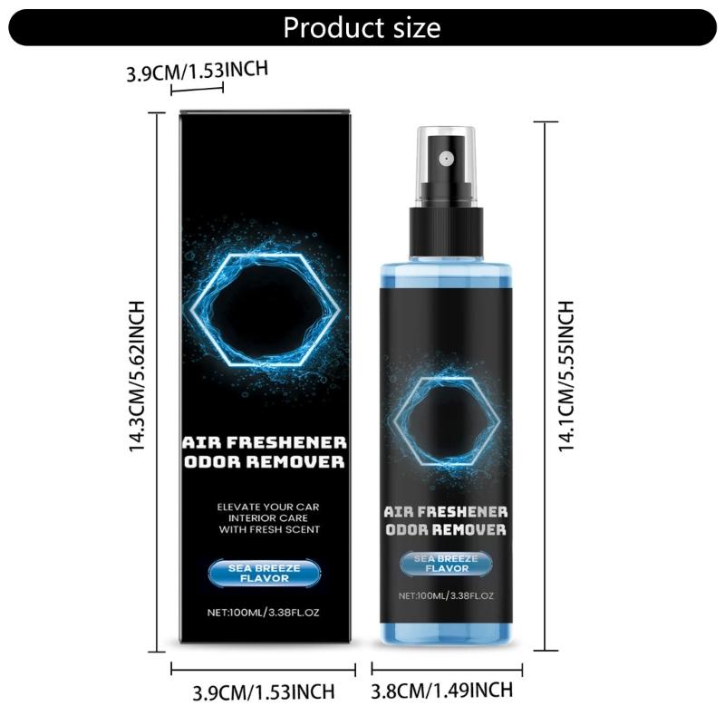 Air Freshener Sprayer for Room & Car Car Fragrances Auto Deodorization Sprayer 100ml Air Purification