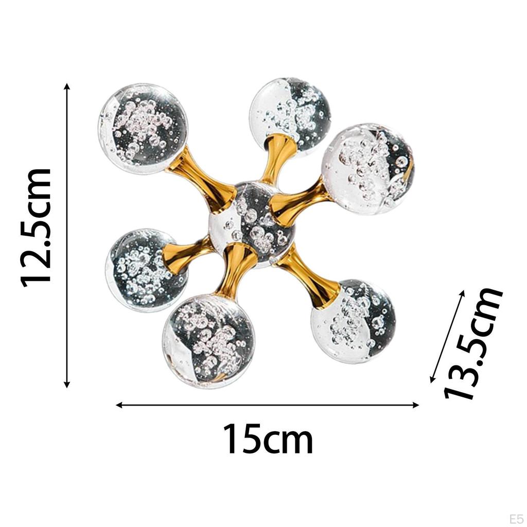 Фигурка в виде шарика-пузыря, настольные украшения, уникальная декоративная скульптура, современные статуи для спальни