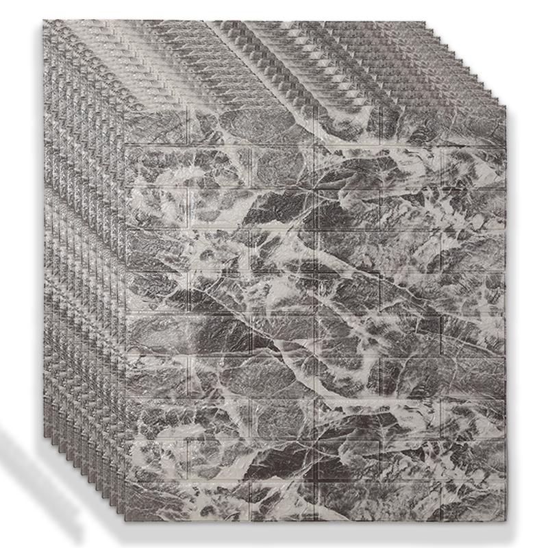 10 шт. 70*77 см 3d пенопластовые наклейки на стену, панели, кирпичные водостойкие клейкие обои для гостиной, спальни, дома, дома, декора для ванной комнаты