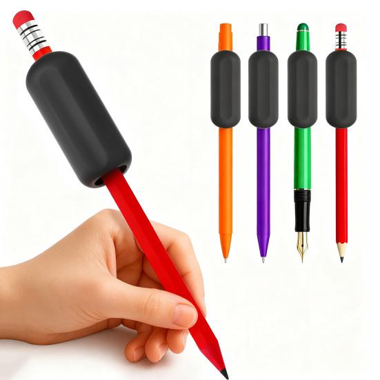 5 шт. силиконовые накладки для обучения письму, утяжеленные мягкие накладки для ручек