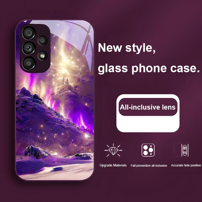 Река Рейн для Samsung Galaxy Note 8 9 S10 Plus S20 S21 FE S23 Ultra A70 72 73 50 51 52 53 Закаленное стекло Чехол для телефона