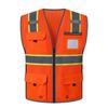 Wear Resistant Traffic Waistcoat High Visibility Cycling Safe Jacket Reflective Safety Vest Night